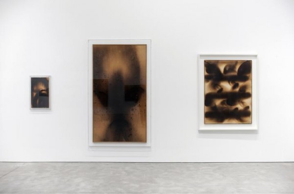 Yves Klein and Andy Warhol : Fire Paintings and Oxidation Painting