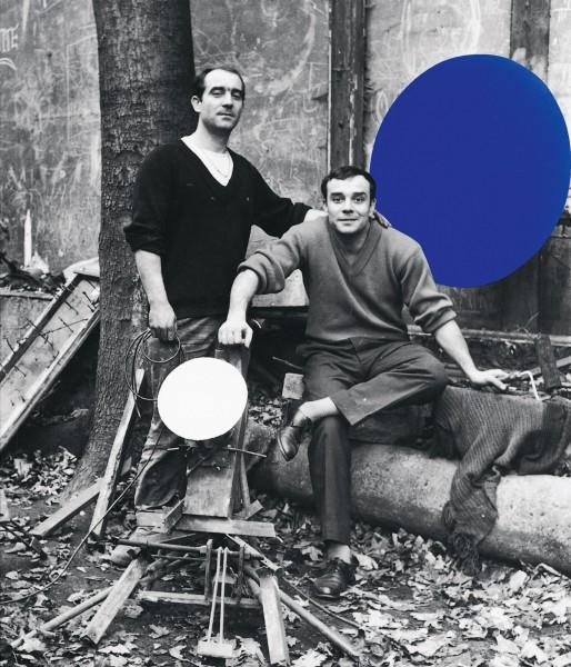 Jean Tinguely and Yves Klein