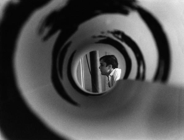 Portrait of Yves Klein through an Anthropometry