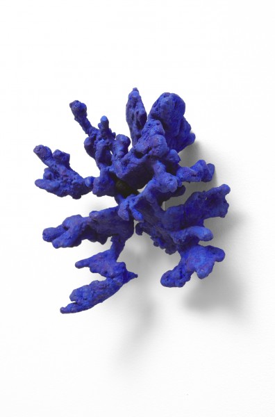 Untitled blue Sponge Sculpture
