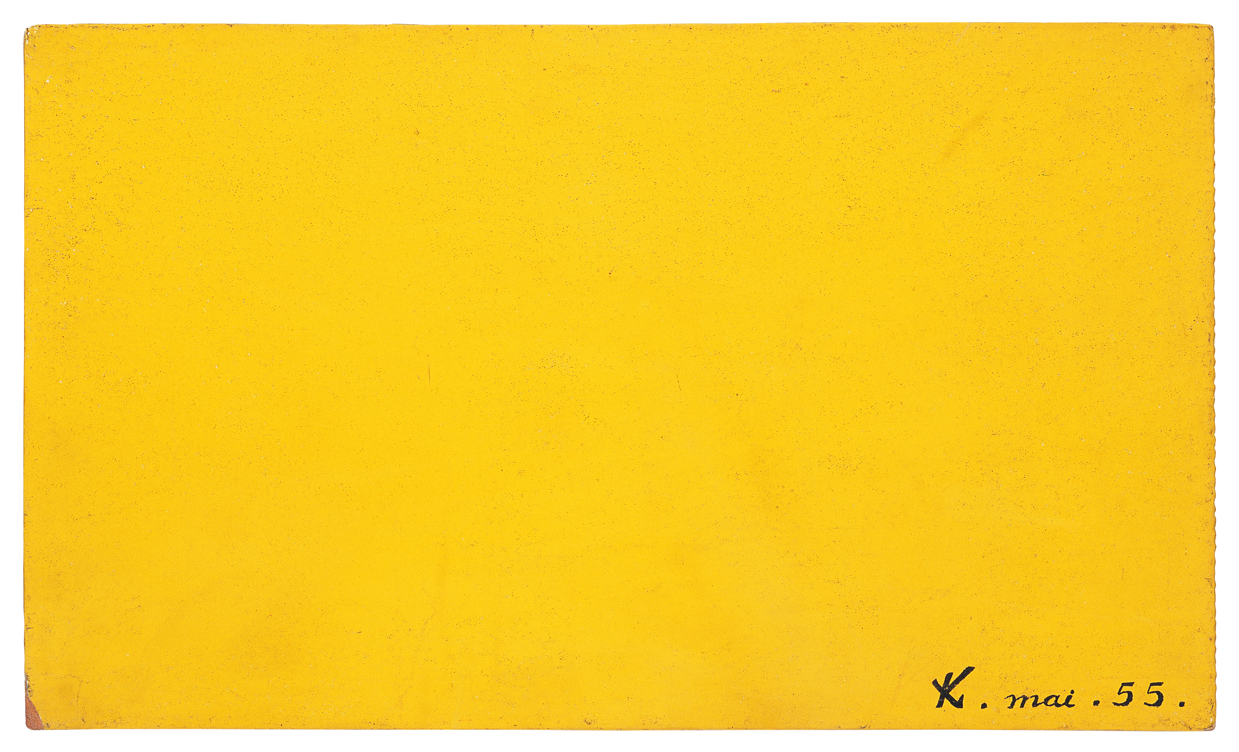 Untitled Yellow Monochrome