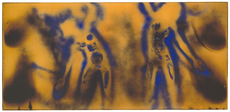 Une œuvre d'Yves Klein : le Mur de feu  Le portail numerique des savoirs  des Alpes-Maritimes