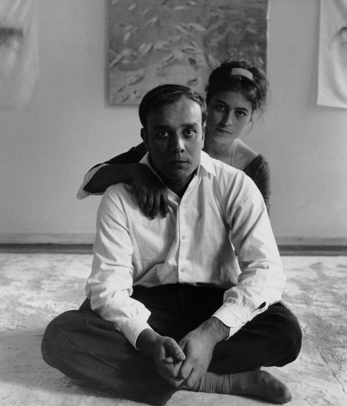 Yves Klein and Rotraut Uecker: a blinding evidence