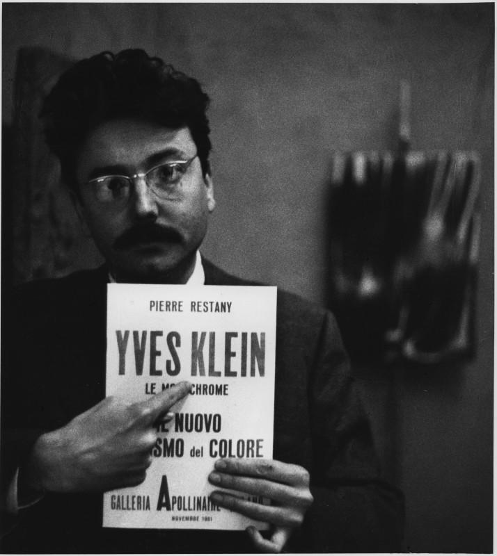 Testimonial: Yves Klein just died...