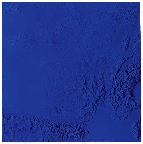 Blue Planetary Relief