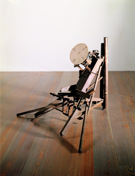 "Excavatrice de l'espace" (Tinguely-Klein collaboration)