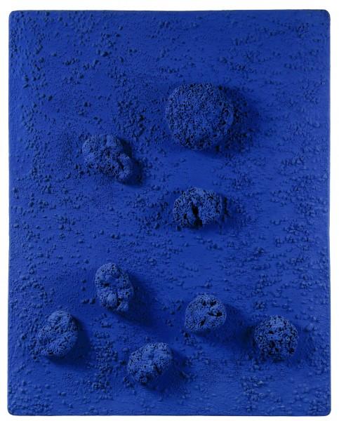 Yves Klein, Untitled Blue Sponge-Sculpture (ca. 1961)