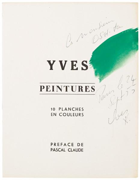 Yves Peintures [Yves Paintings]