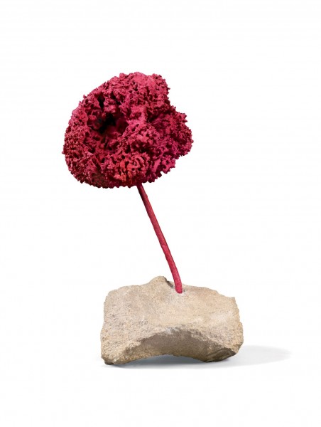 Untitled Pink Sponge Sculpture