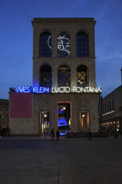 Yves Klein Lucio Fontana Milano Parigi 1957-1962