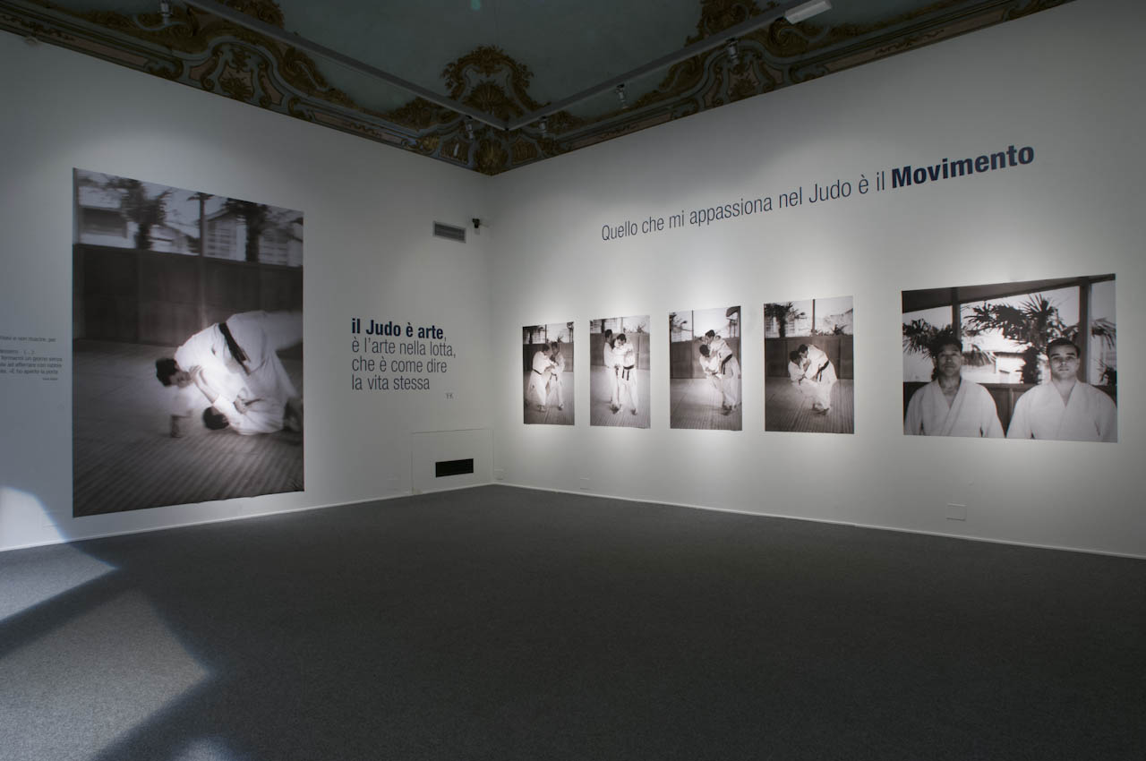 View of the exhibition "Yves Klein Judo Teatro Corpo e Visioni", Palazzo Ducale - Fondazione per la Cultura, Gênes, Italie, 2012