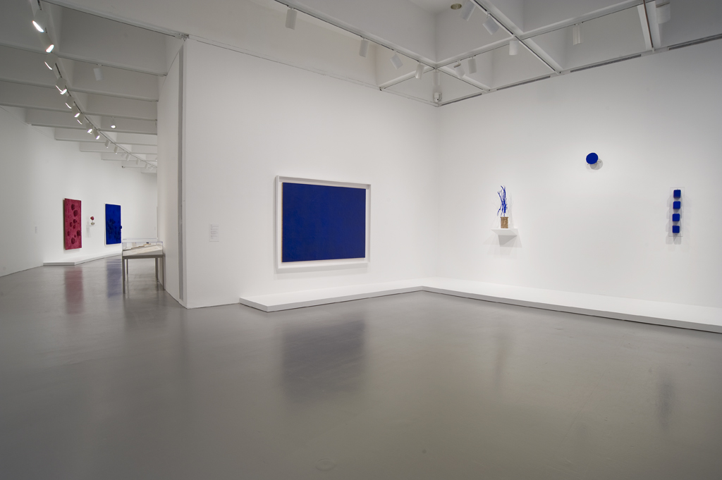 View of the exhibition, "Yves Klein: With the Void, Full Powers", Hirshhorn Museum and Sculpture Garden, 2010