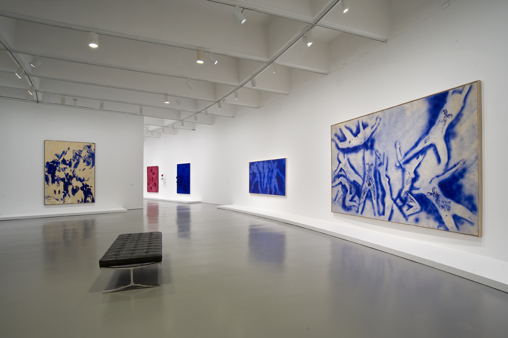 View of the exhibition, "Yves Klein: With the Void, Full Powers", Hirshhorn Museum and Sculpture Garden, 2010