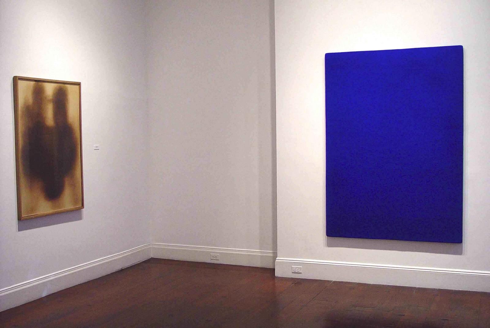 View of the exhibition, "Yves Klein: A Career Survey", L & M Arts, 2005