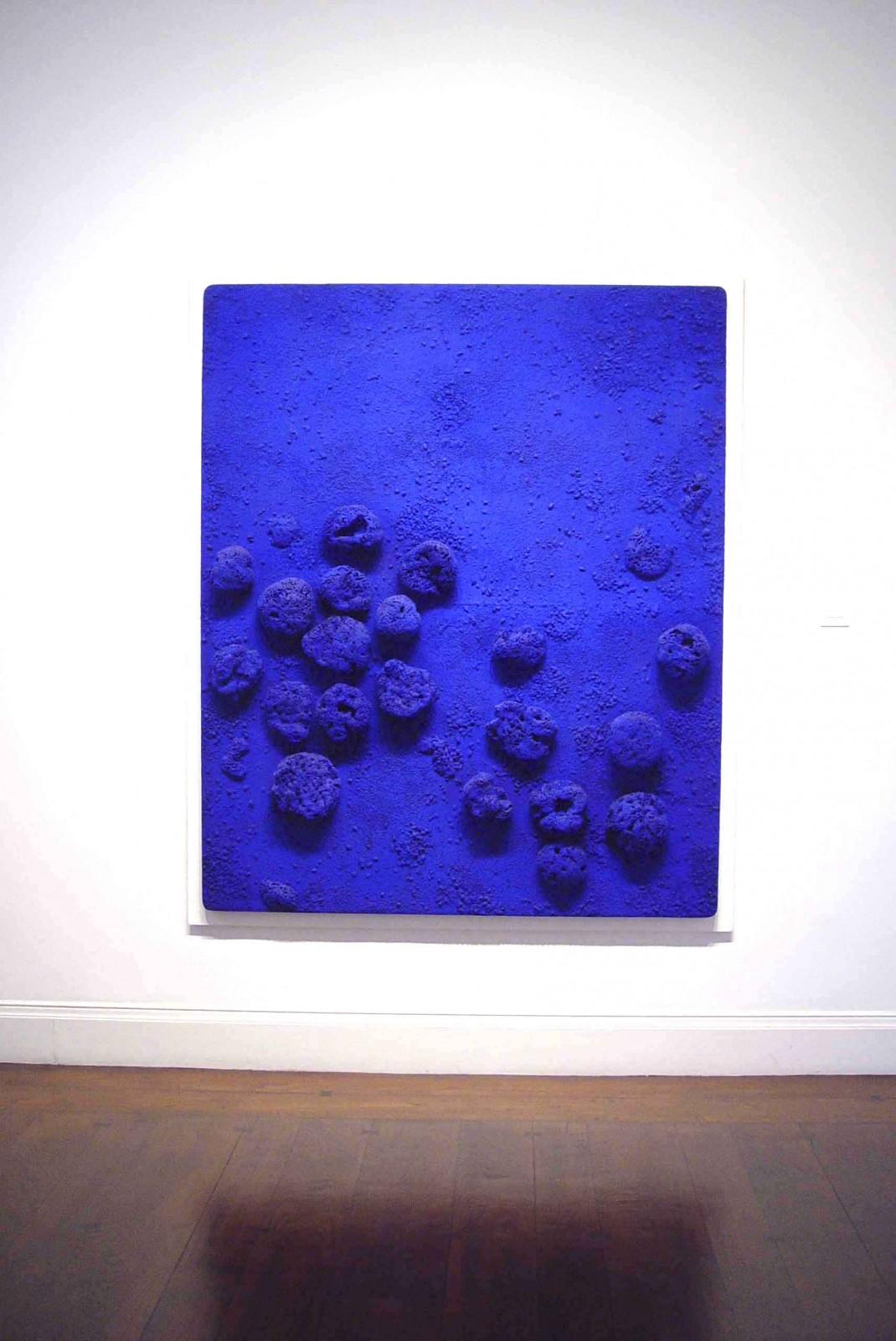 View of the exhibition, "Yves Klein: A Career Survey", L & M Arts, 2005