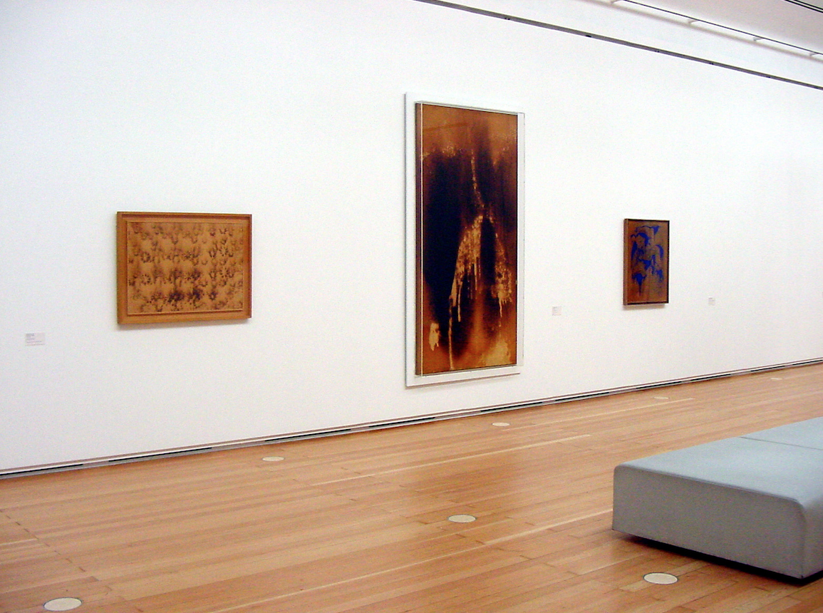 Vue de l'exposition, "Yves Klein", Schirn Kunsthalle Frankfurt, 2004