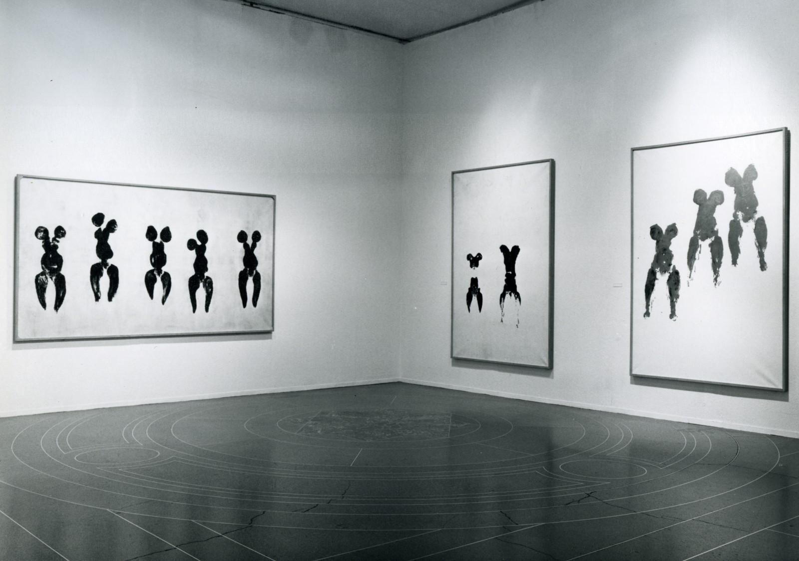 View of the exhibition, "Yves Klein, 1928-1962 : Selected writings", Tate Gallery, 1974