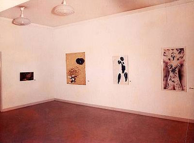 Vue de l'exposition "Yves Klein", Svensk-Franska Konstgalleriet, 1963