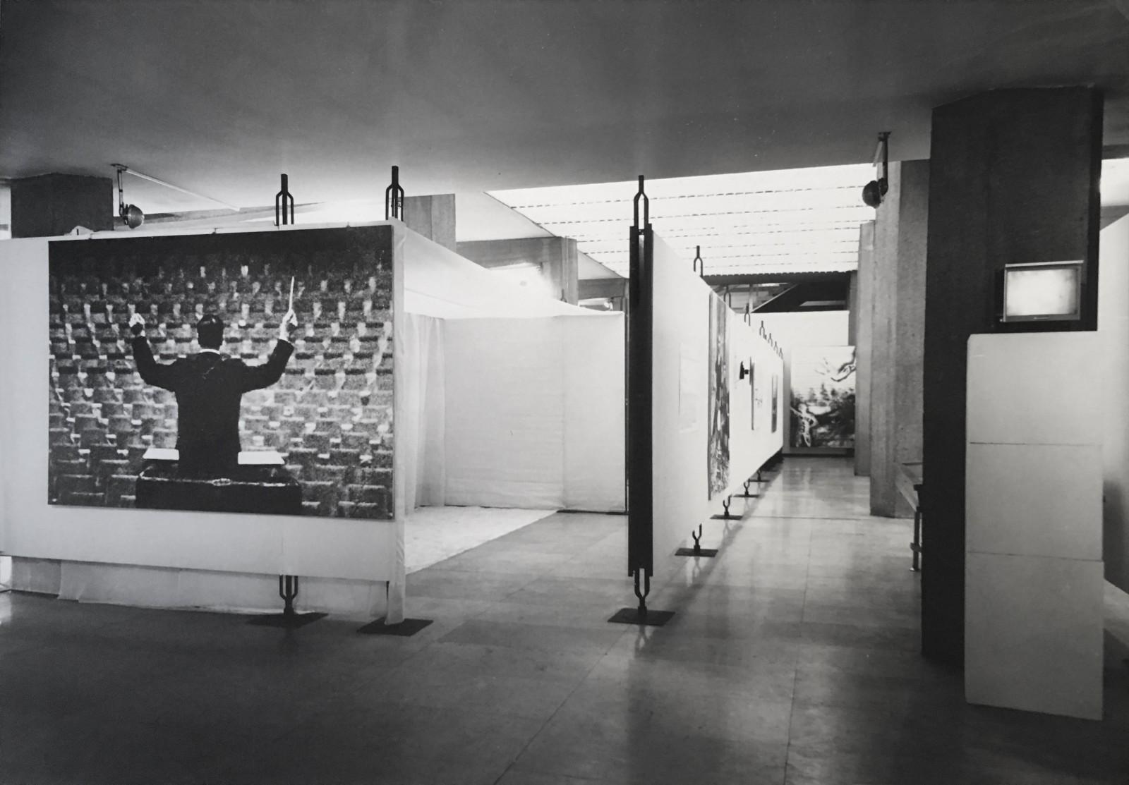 Vue de l'exposition, "Yves Klein", Galleria Civica d'Arte Moderna e Contemporanea, 1970