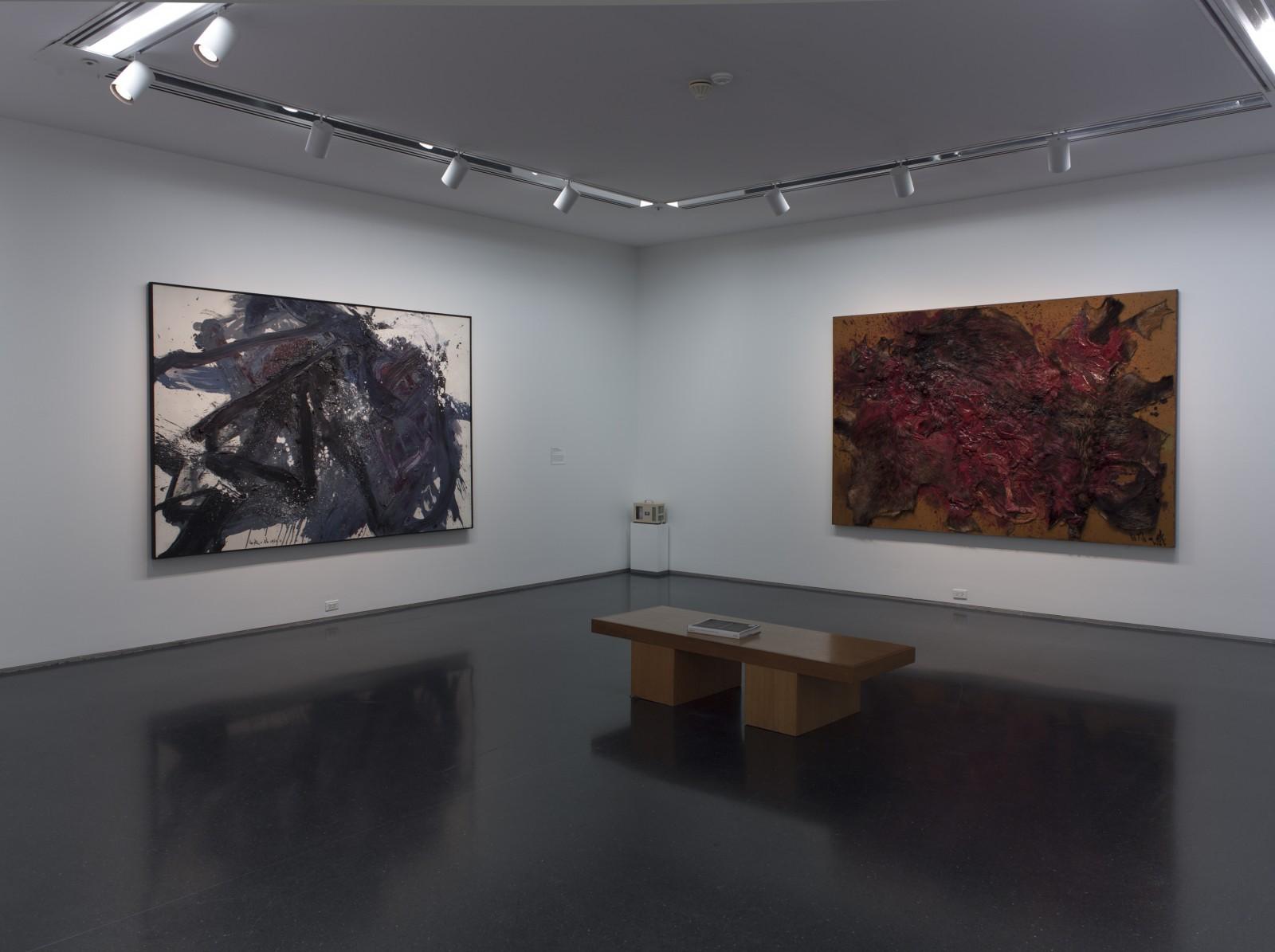 View of the exhibition "Destroy the Picture: Painting the Void, 1949-1962", Museum of Contemporary Art Australia, 2013