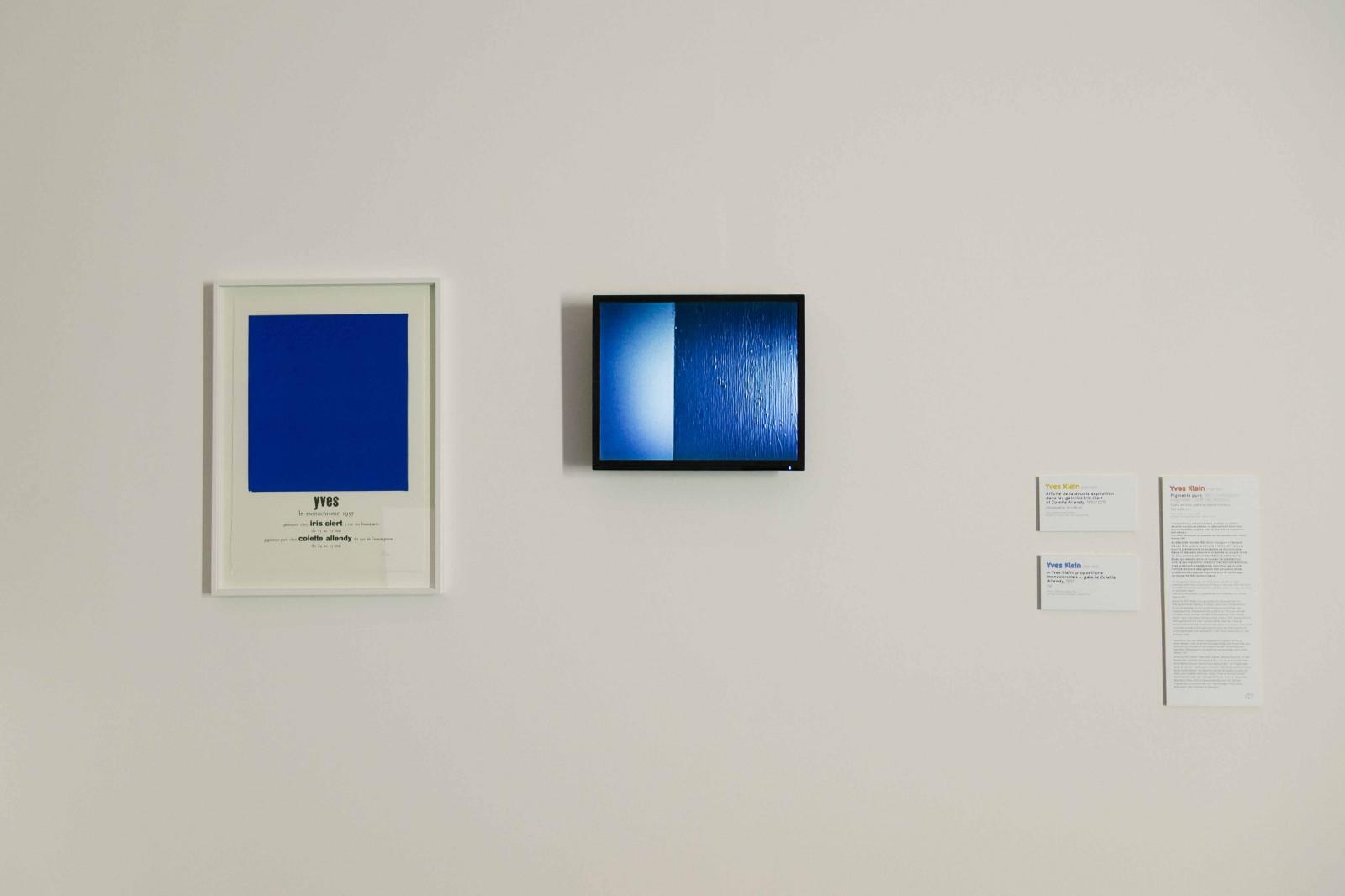 Vue de l'exposition "L'Aventure de la couleur. Oeuvres phares du Centre Pompidou", 2018