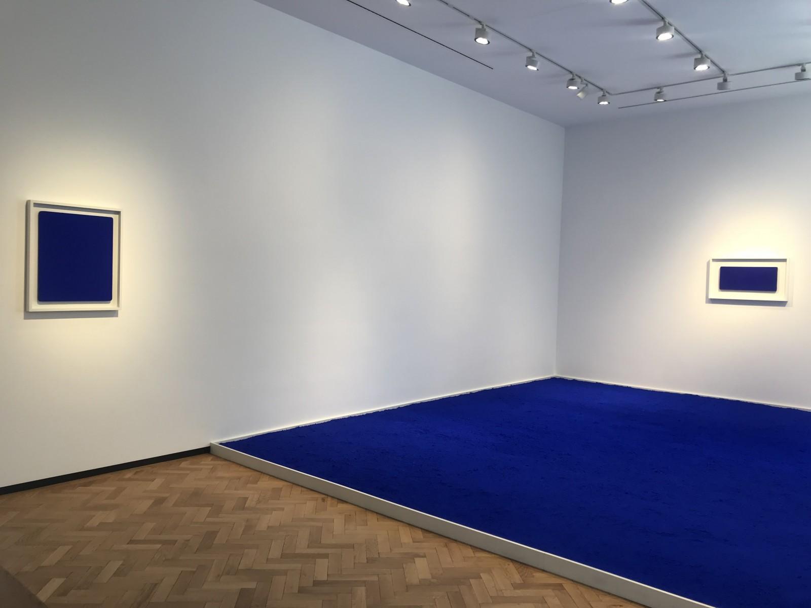 View of the installation of Pure Pigment, Lévy Gorvy Gallery, London, 2018