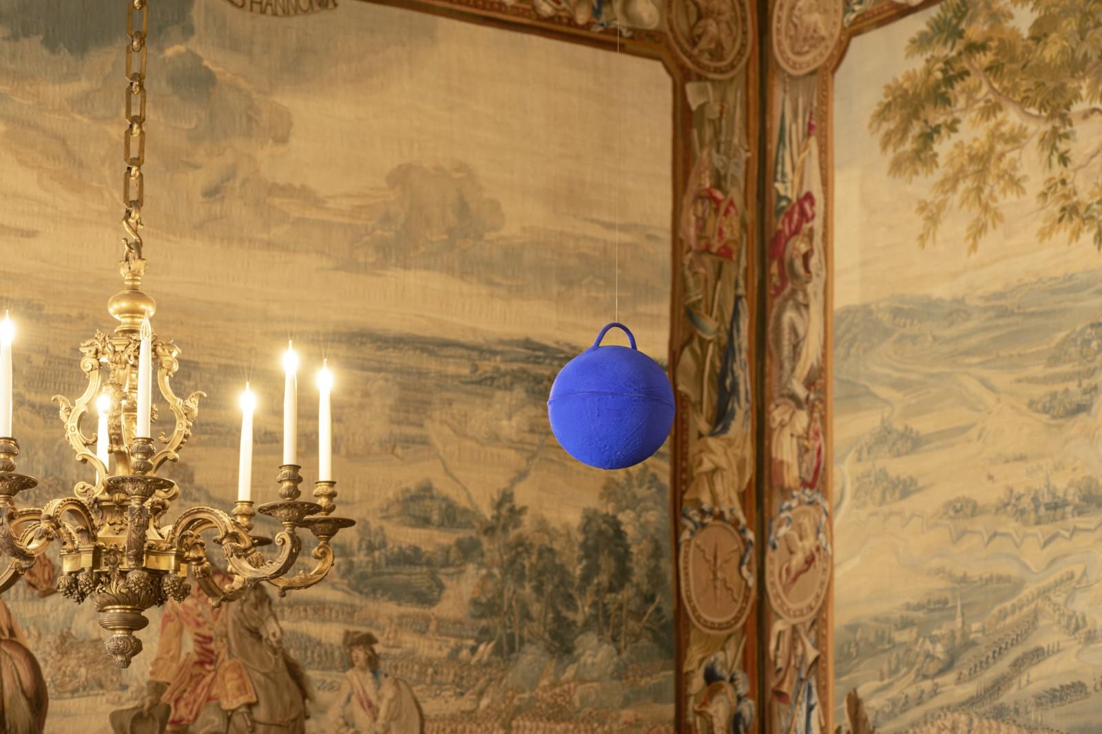 View of the exhibition "Yves Klein", Blenheim Palace, 2018 (RP 23 I)