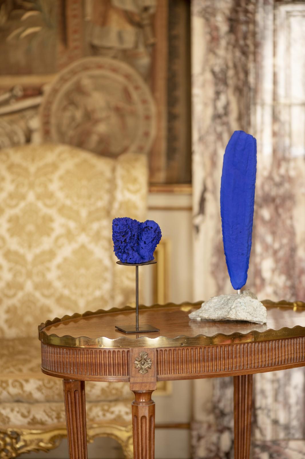View of the exhibition "Yves Klein", Blenheim Palace, 2018 (SE 53, SE 258)