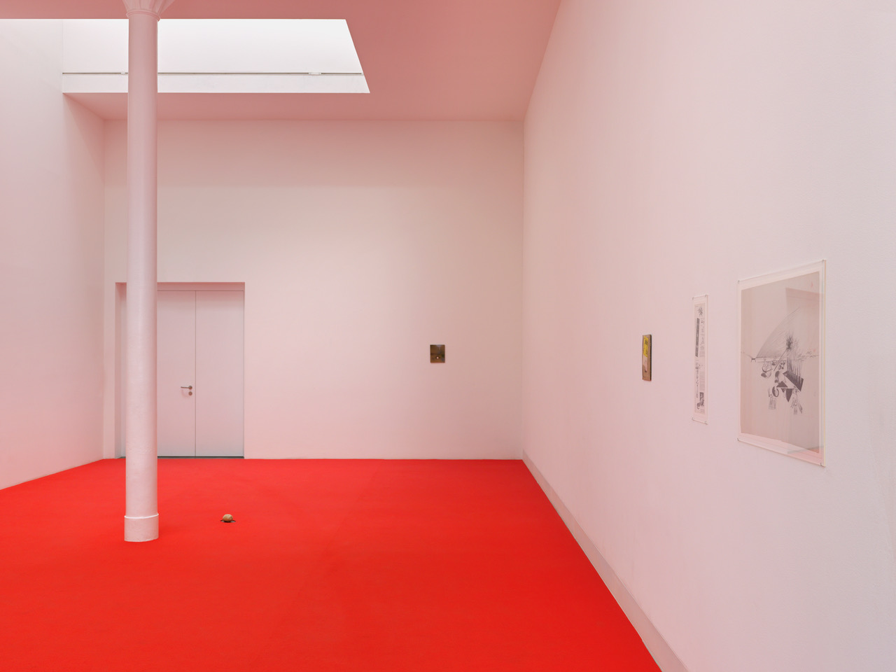 Vue de l'exposition "Absolute Thresholds", Galerie Francesca Pia, 2019