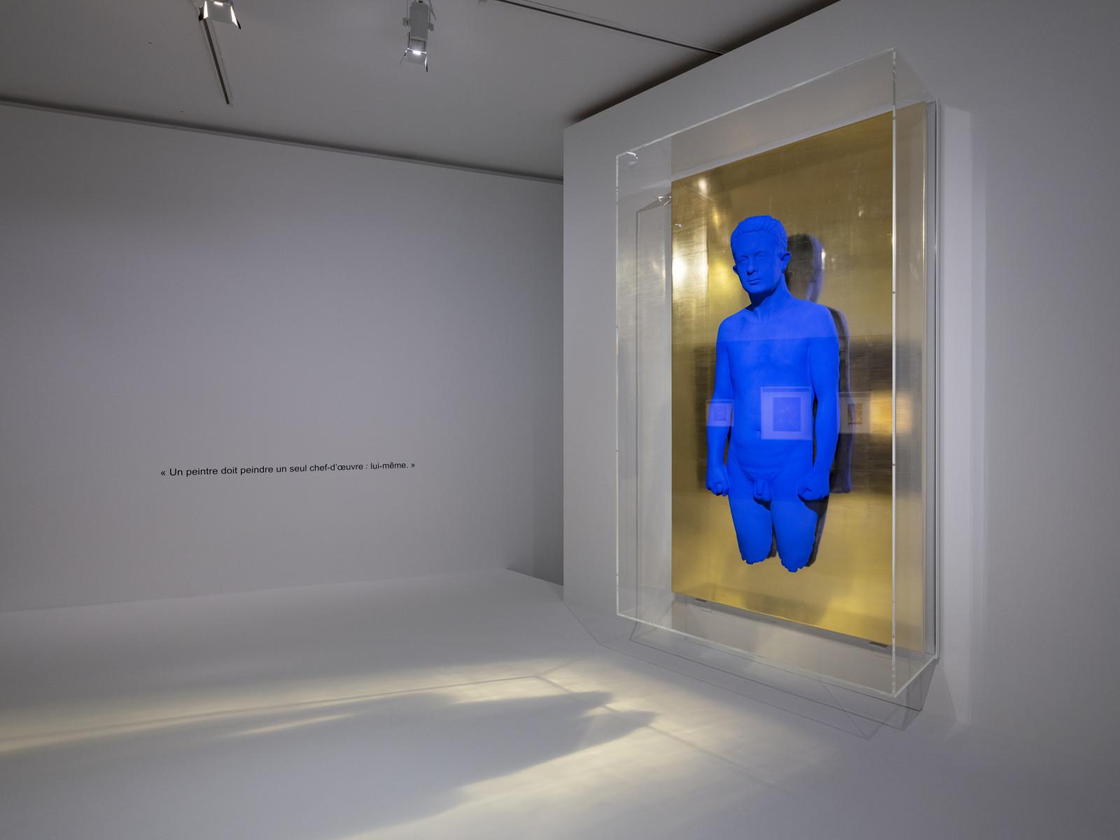 View of the exhibition "Yves Klein, Intime", Hôtel de Caumont, Aix-en-Provence, France, 2022