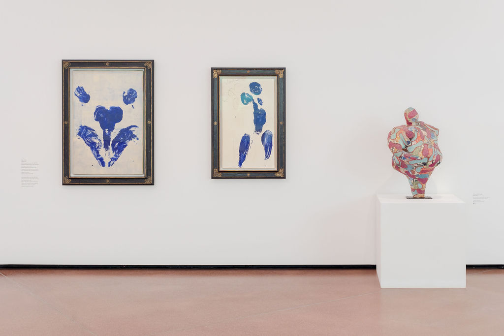 Vue de l'exposition "RENDEZ-VOUS - Picasso, Chagall, Klein", Heidi Horten Collection, Vienne, Autriche, 2023