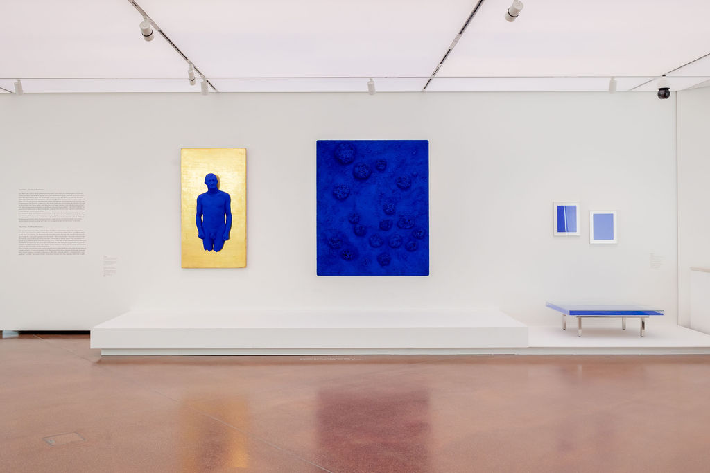 Vue de l'exposition "RENDEZ-VOUS - Picasso, Chagall, Klein", Heidi Horten Collection, Vienne, Autriche, 2023