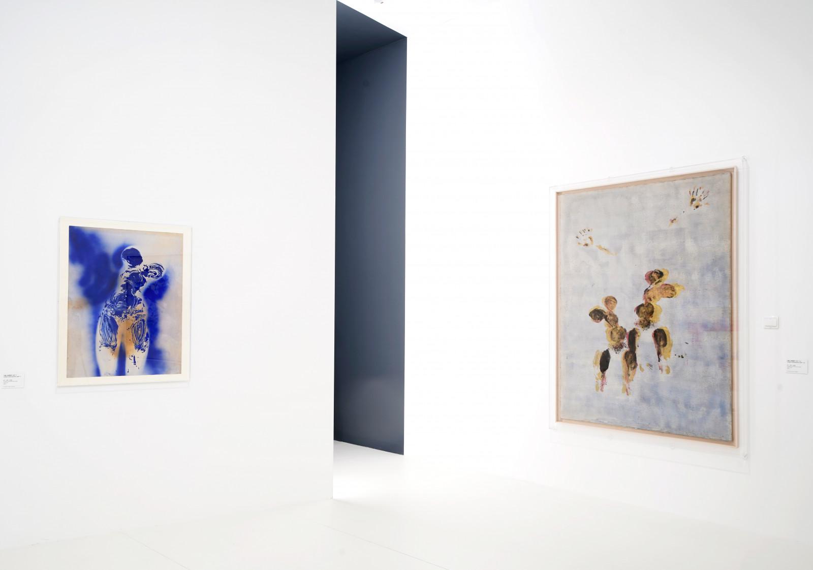 View of the exhibition "Yves Klein - Painter of Space", Guardian Art Center, Beijing, China, 2023