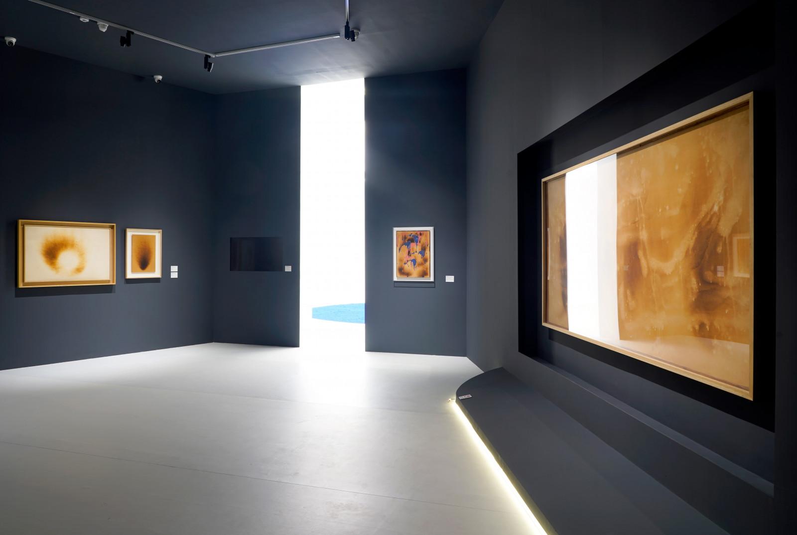 Vue de l'exposition "Yves Klein - Painter of Space", Guardian Art Center, Pékin, Chine, 2023