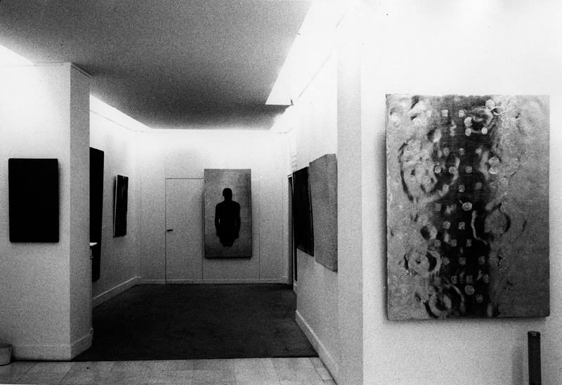 View of the exhibition, "Yves Klein", Galerie Alexandre Iolas Paris, 1965