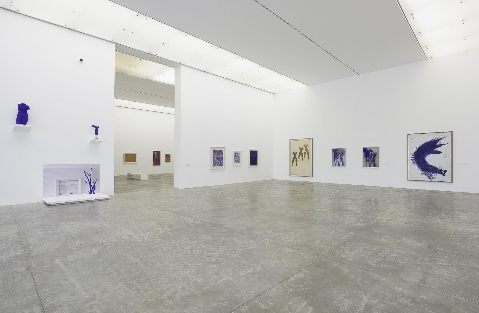 View of the exhibition, "Yves Klein", MUAC - Museo Universitario de Arte Contemporáneo, 2017