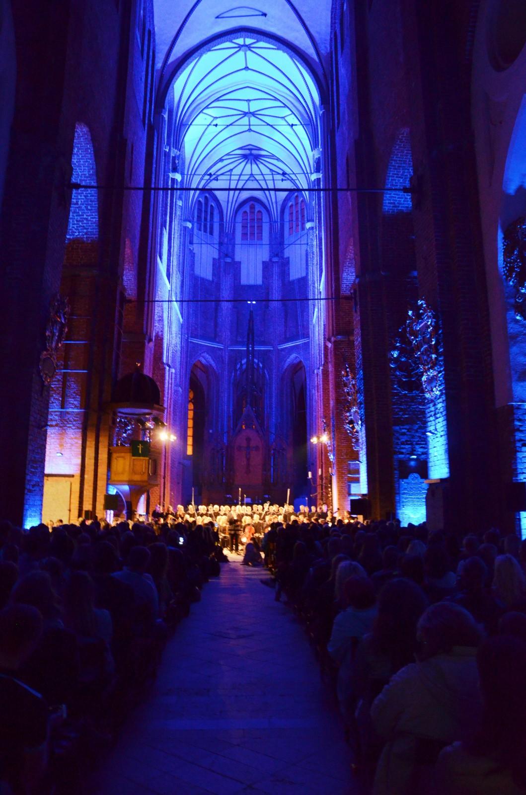 Symphony Monoton-Silence, St Peter's Church, Riga Lettonie