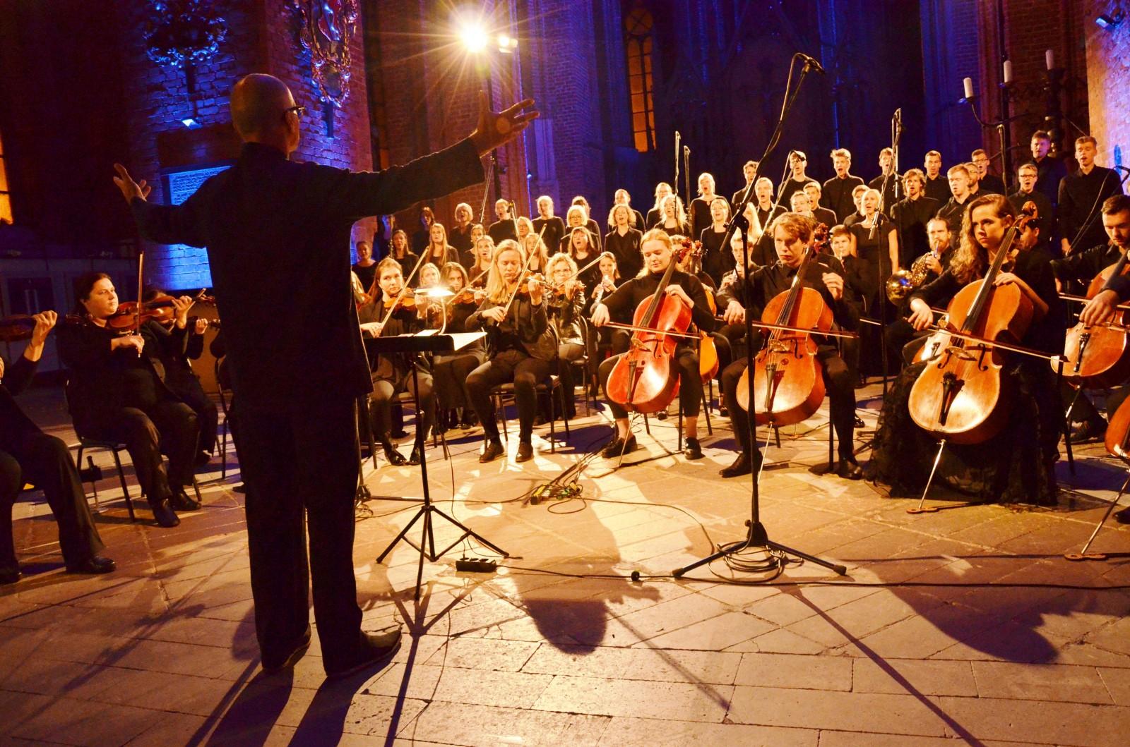 Symphony Monoton-Silence, St Peter's Church, Riga Lettonie