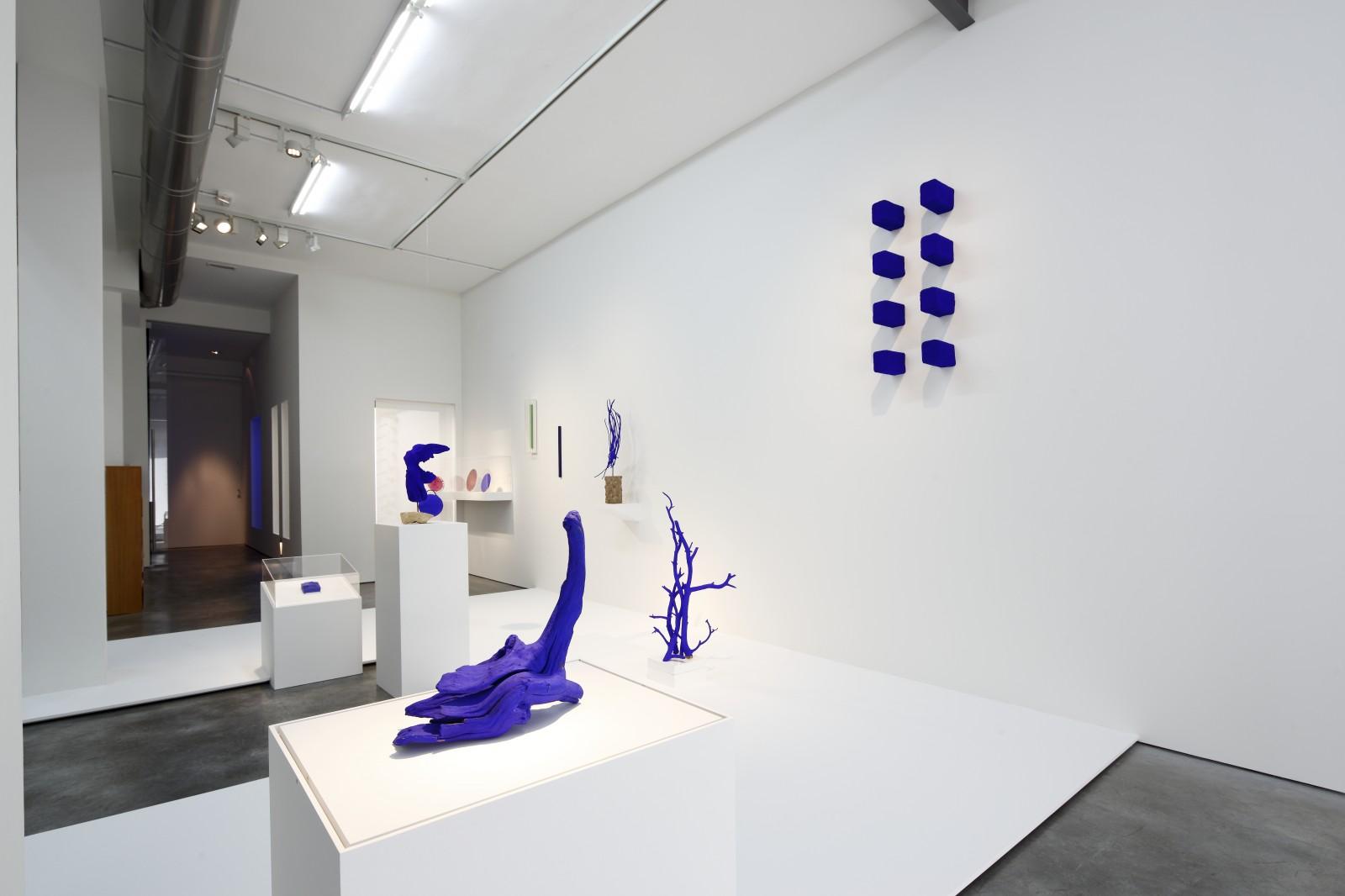 Vue de l'exposition "Yves Klein - Intimo", Galería Cayón, 2015