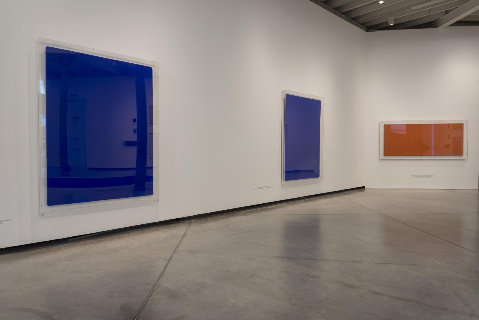 View of the exhibition "Yves Klein - Retrospectiva", PROA Fundación, 2017