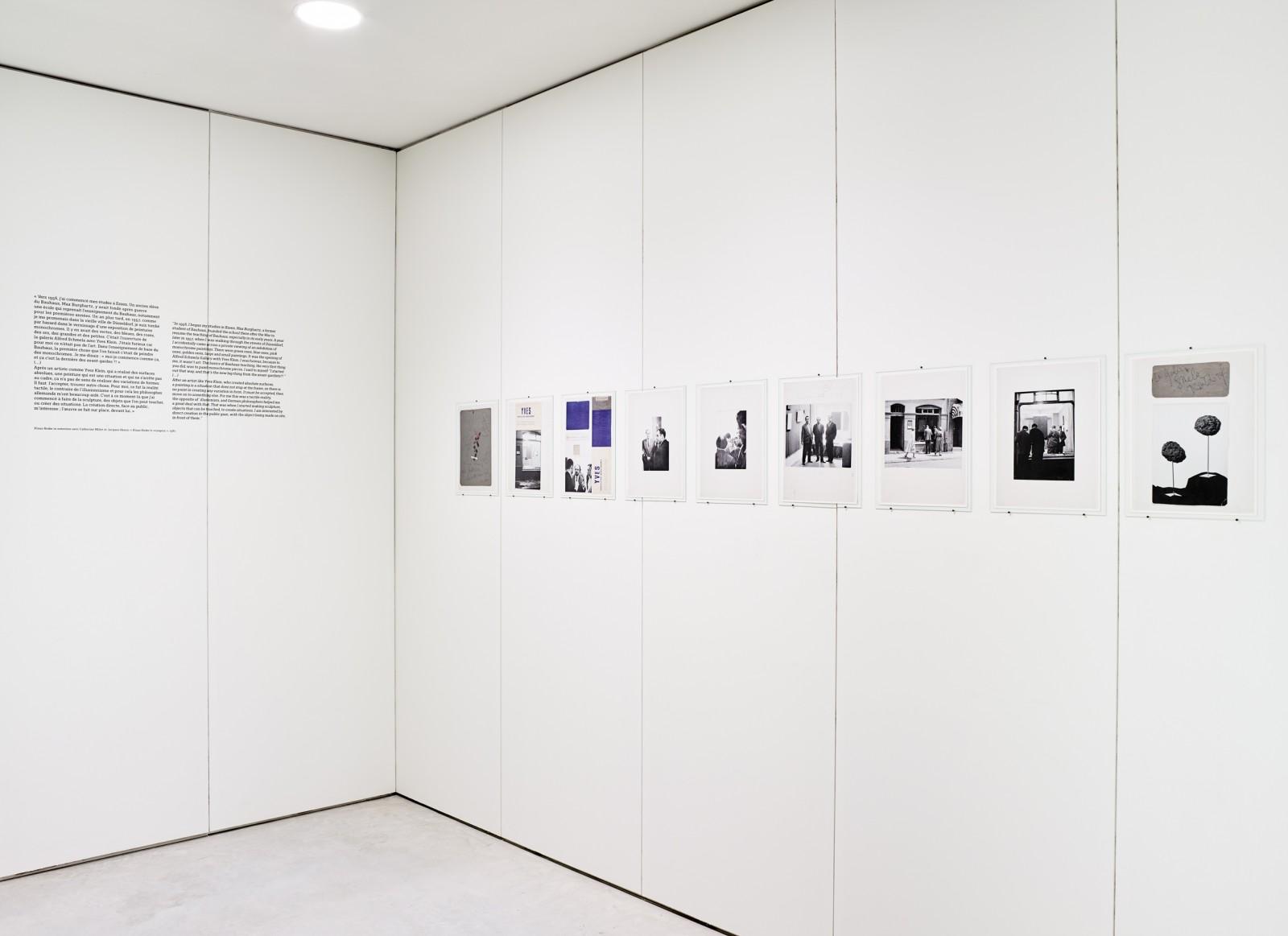 View of the exhibition "Klaus Rinke. Düsseldorf mon amour", Centre de Création Contemporaine Olivier Debré, 2017