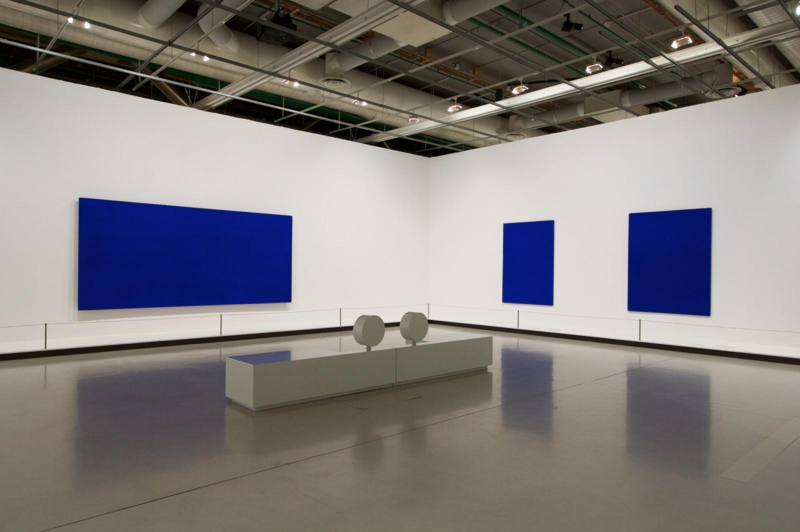 View the exhibition, "Yves Klein Corps, couleur, immatériel", Centre Georges Pompidou, 2007