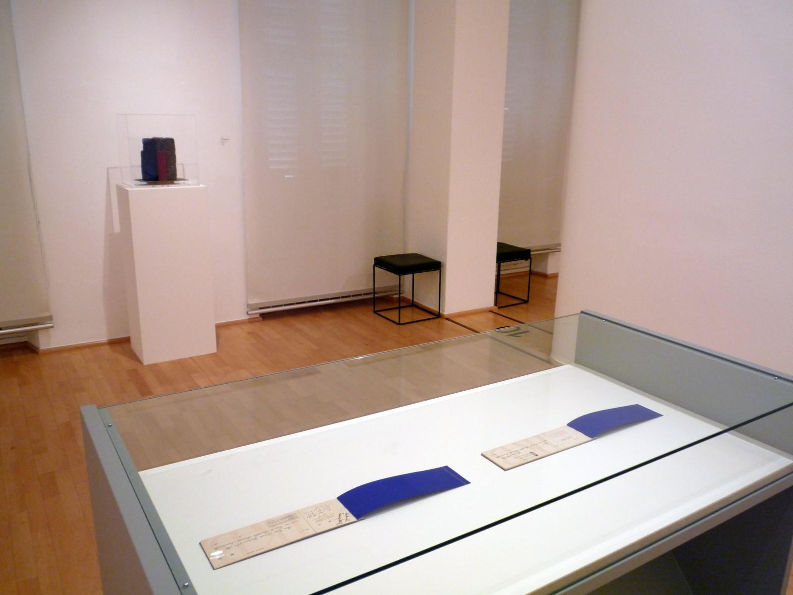 Vue de l'exposition "Yves Klein & Rotraut", Museo Cantonale d'Arte e il Museo d'Arte della città di Lugano, 2009