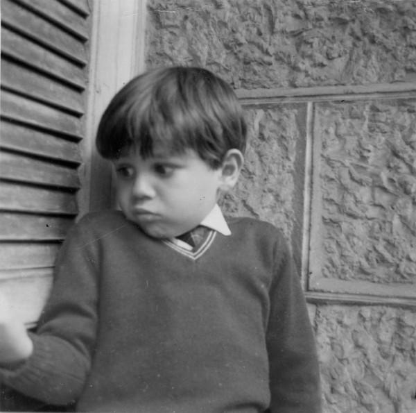 Portrait of Yves Klein as a child