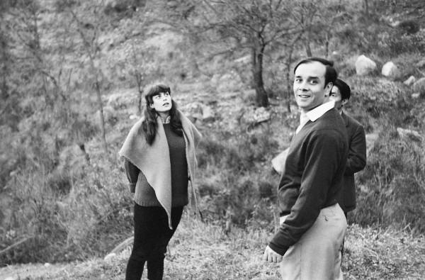 Yves Klein et Rotraut à Saint-Paul de Vence