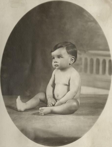 Portrait d'Yves Klein enfant