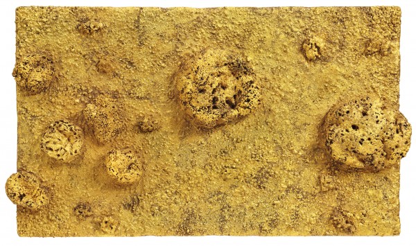 Untitled Gold Sponge Relief