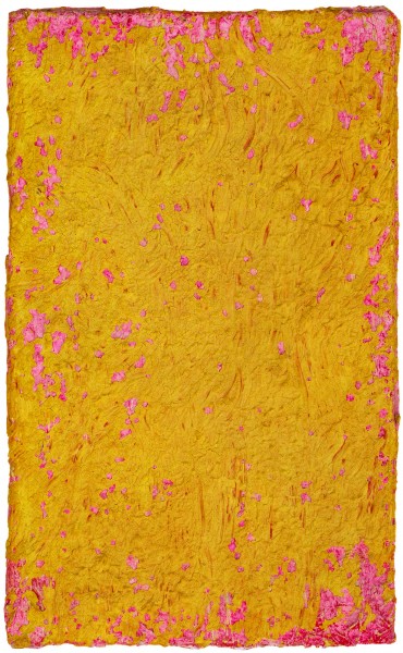 Monochrome jaune et rose sans titre