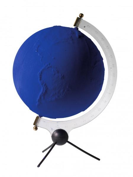 Globe terrestre bleu