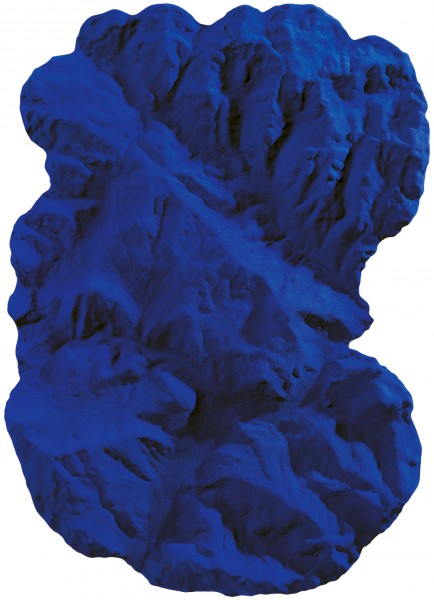 Relief Planétaire bleu sans titre